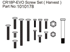 Hobby Plus RC Screw Set Harvest - EVO 1:18 / HBP240320