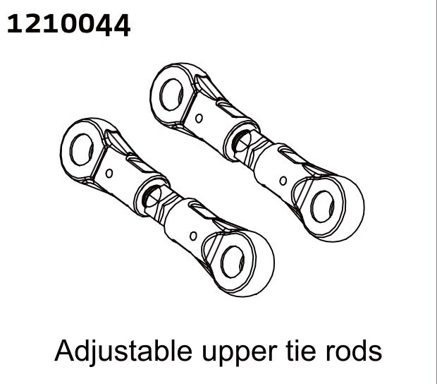 ABSIMA Adjustable Tie Rods (2) / 1210044