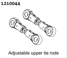 ABSIMA Adjustable Tie Rods (2) / 1210044