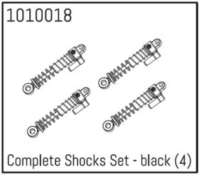 Hobby Plus komplett Stoßdämpfer Set - schwarz...