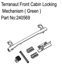 Hobby Plus RC Terranaut Front Cabin Locking Mechanism (...