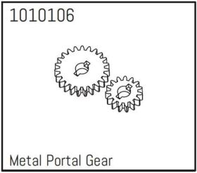 Hobby Plus RC Metal Portal Gears - PRO Crawler 1:18 /...