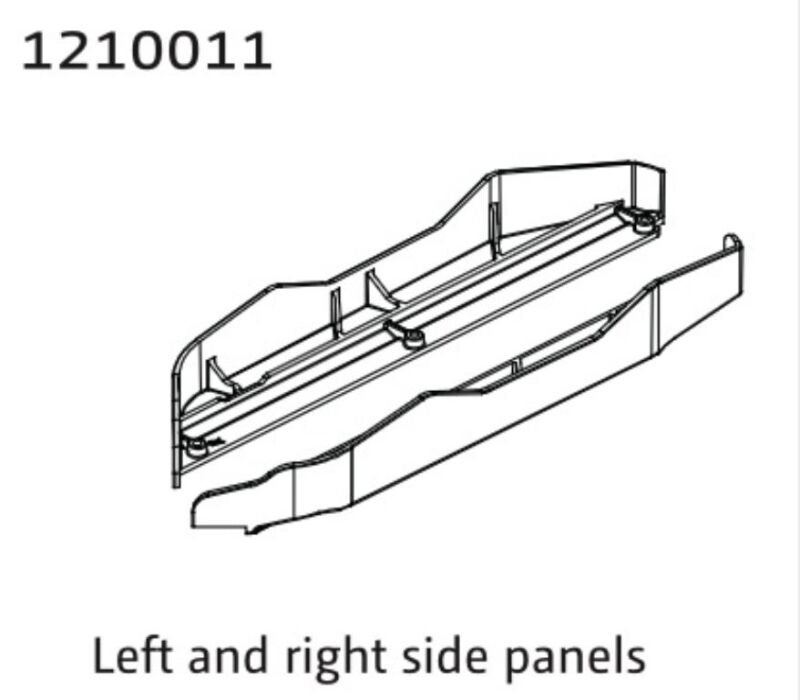 ABSIMA Side Panels Buggy L/R / 1210011