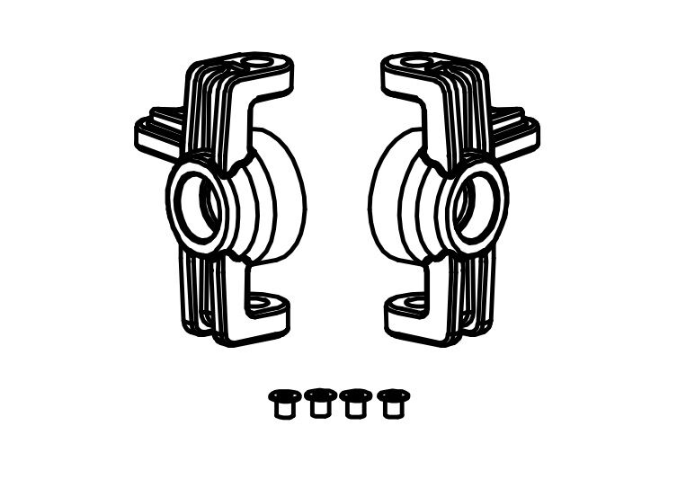 ABSIMA C-Mounts L/R / 1210029