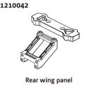 ABSIMA Rear Wing Panel / 1210042