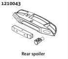 ABSIMA Rear Bumper and Muffler / 1210043
