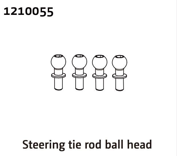 ABSIMA Steering Tie Rod Balls (4) / 1210055