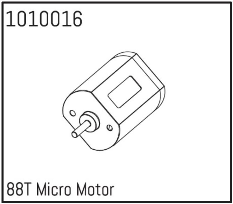 Hobby Plus RC 100T Micro Motor / HBP240080