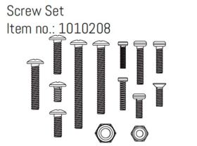 Hobby Plus RC Screw Set for - GOAT / HBP240384