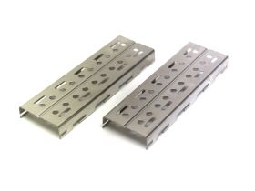 Absima 1:18/1:24 Aluminium Sandbleche (2 Stück)