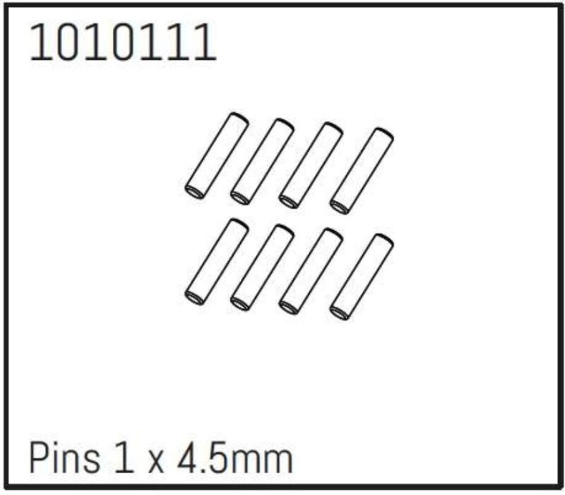 Hobby Plus RC Pins 1 x 4.5mm - PRO Crawler 1:18 (8) / HBP240243