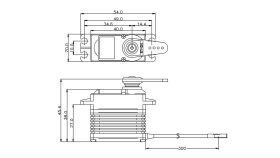 Servo D950TW