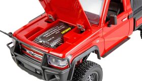 AMEWI Toyota Land Cruiser Crawler Abschleppwagen 4WD 1:12 RTR rot / 22751