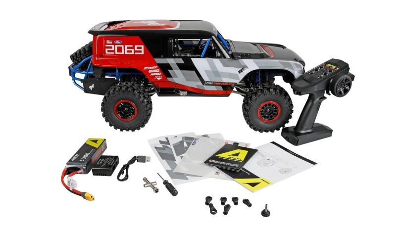 AMEWI Hyper Go H8P Ford Bronco Baja 1000 1:8 brushless RTR inkl. Akku & Ladegerät / 22757