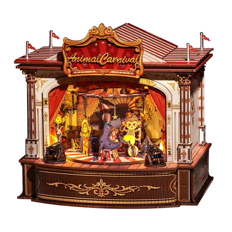 CuteBee Tierkarneval DIY Book Nook / CB4001