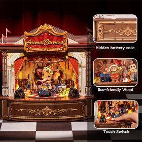 CuteBee Tierkarneval DIY Book Nook / CB4001