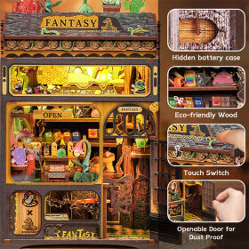 CuteBee Fantasy Pflanzenladen DIY Book Nook / CB2001