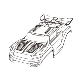 MJX Karosserie-Einheit / MX-P1230A