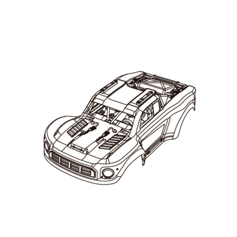 MJX Karosserie-Bauteile / MX-1430D