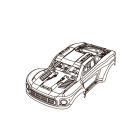 MJX Karosserie-Bauteile / MX-1430D