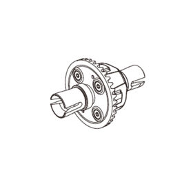 MJX Vorderes & hinteres Differential / MX-P12420