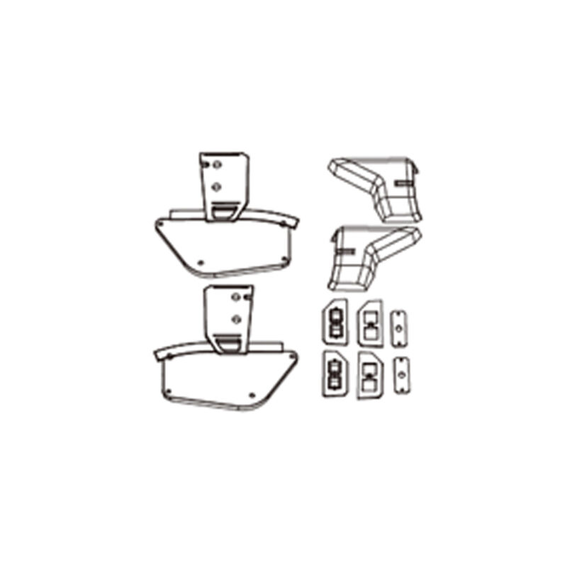 MJX Heckleuchten-Einsatz-Set / MX-P8PB10