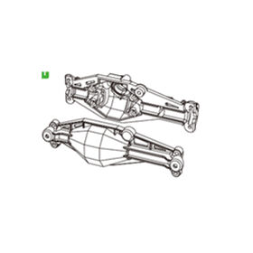 MJX Vorderachse / MX-P12YSA01