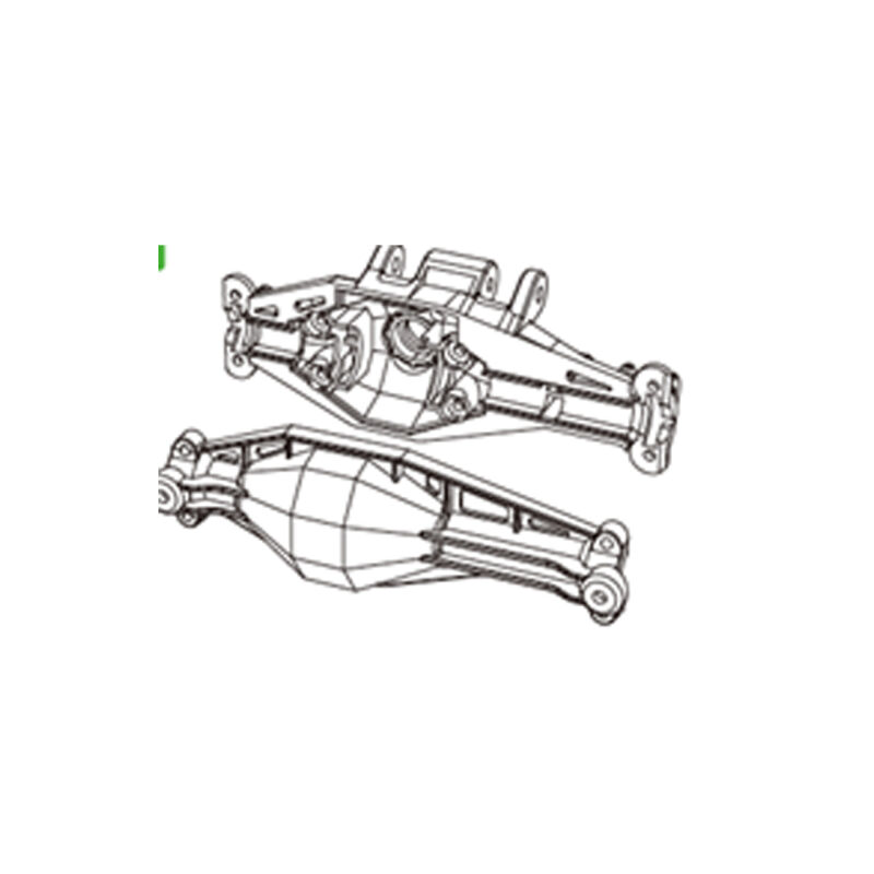 MJX Hinterachse / MX-P12YSB01