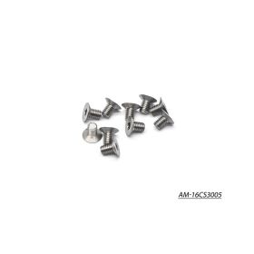 ARROWMAX 110 - degreeTitanium Allen Countersunk M3X5 (10)...