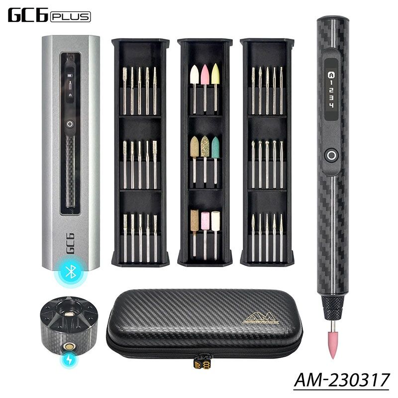 ARROWMAX GC6 PLUS Electric Engraving Pen Carbon Fibre / AM230317