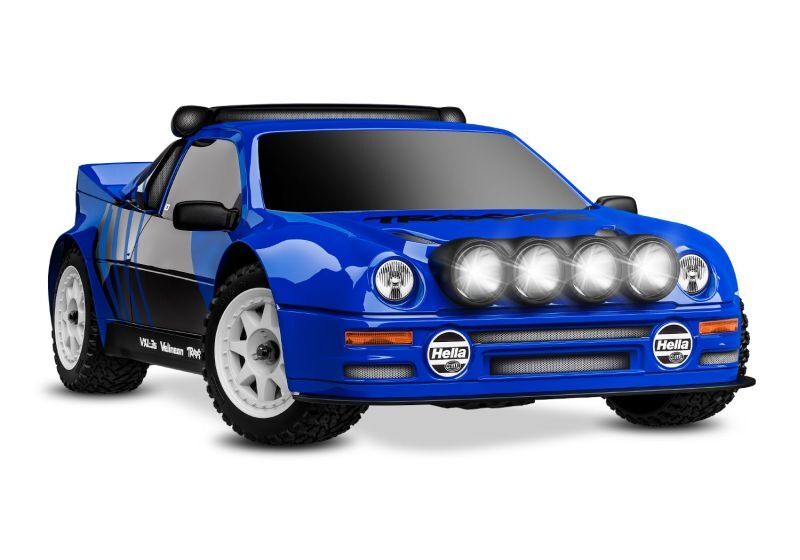 TRAXXAS MINI-Rally VXL-Power 4x4 blau Ford RS200 RTR / TRX108046-1-BLUE