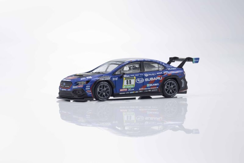 KYOSHO DIE CAST 1:64 Mini-Book Collection Subaru WRX NBR2024 (LED) / KS07129N24E