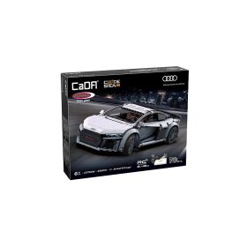 CaDA Audi R8 Coupé 1:14 grau 2,4GHz Bricks / 402898
