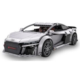 CaDA Audi R8 Coupé 1:14 grau 2,4GHz Bricks / 402898