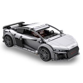 CaDA Audi R8 Coupé 1:14 grau 2,4GHz Bricks / 402898