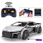 CaDA Audi R8 Coupé 1:14 grau 2,4GHz Bricks / 402898