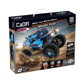 CaDA Monster Truck Crawler blau 2,4GHz 1:16 Bricks / 402903