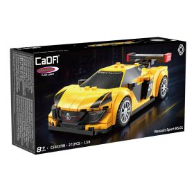 CaDA Renault Sport RS.01 1:24 gelb Bricks / 402909