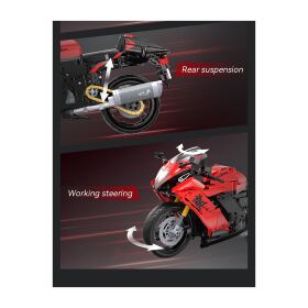 CaDA Suzuki Hayabusa 1:6 rot Bricks / 402911