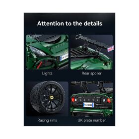 CaDA Lotus Exige Cup 430 1:8 grün Bricks / 402920