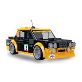 CaDA Fiat Abarth 131 1:24 schwarz Bricks / 402921