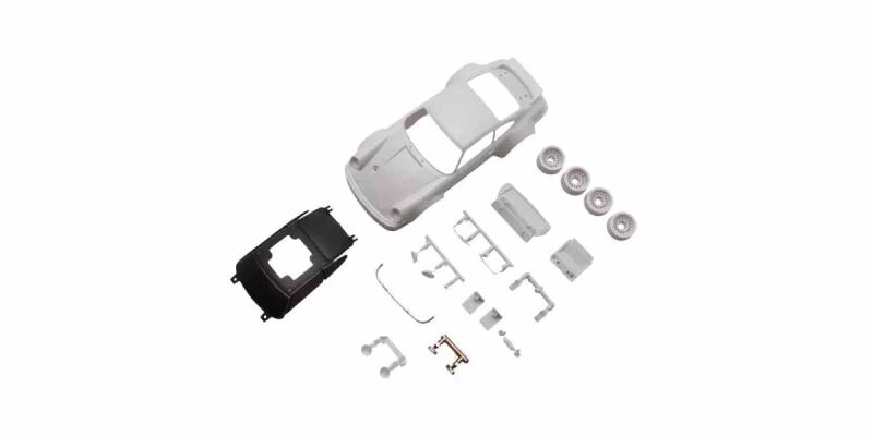 KYOSHO Karosserie Mini-Z Porsche 934 RSR + Felgen 2WD (Ohne Lackierung) / K.MZN238