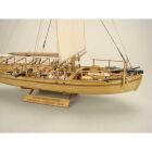 Shipyard Philadelphia - Amerikanisches Kanonenboot von 1776 Laser-Holzbausatz 1:72 / 24620