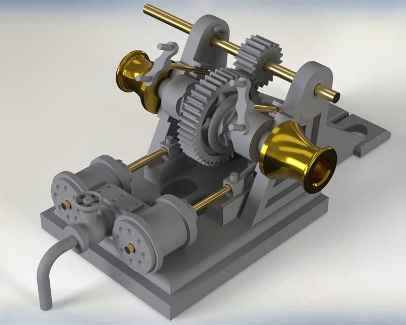 Ankerwinde Joffre 1:48 3D-Bausatz / 27204