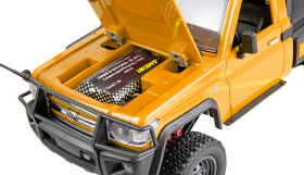 AMEWI / Toyota Land Cruiser Crawler Abschleppwagen 4WD 1:12 RTR gelb / 22752