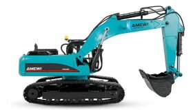 AMEWI G705E Bagger Metall 1:14 RTR petrol / 22748