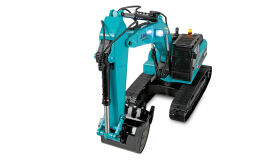 AMEWI / G705E Bagger Metall 1:14 RTR petrol / 22748