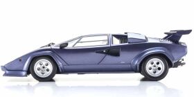 KYOSHO DIE CAST 1:18 Lamborghini Countach LP5000 Quattrovalvole Dark Blue / KS08320DBL
