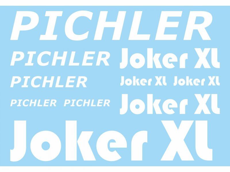 PICHLER Dekorsatz Joker XL (weiß) / 18265