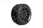 JETKO EX Tyre ST Raptor Black Wheel 2.8" Hex 12-14-17mm (2) / JK2705CB